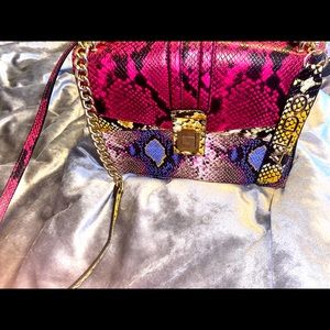 Snake skin inspired Crossbody